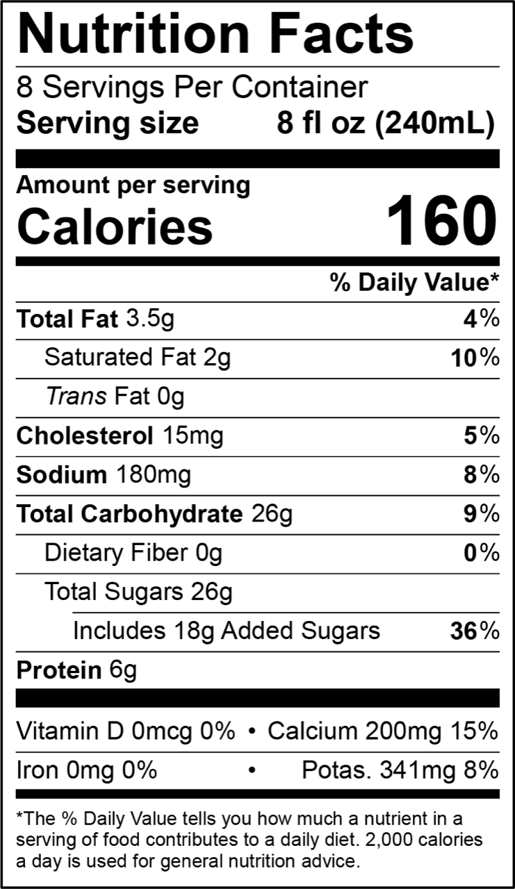 one cup skim milk calories