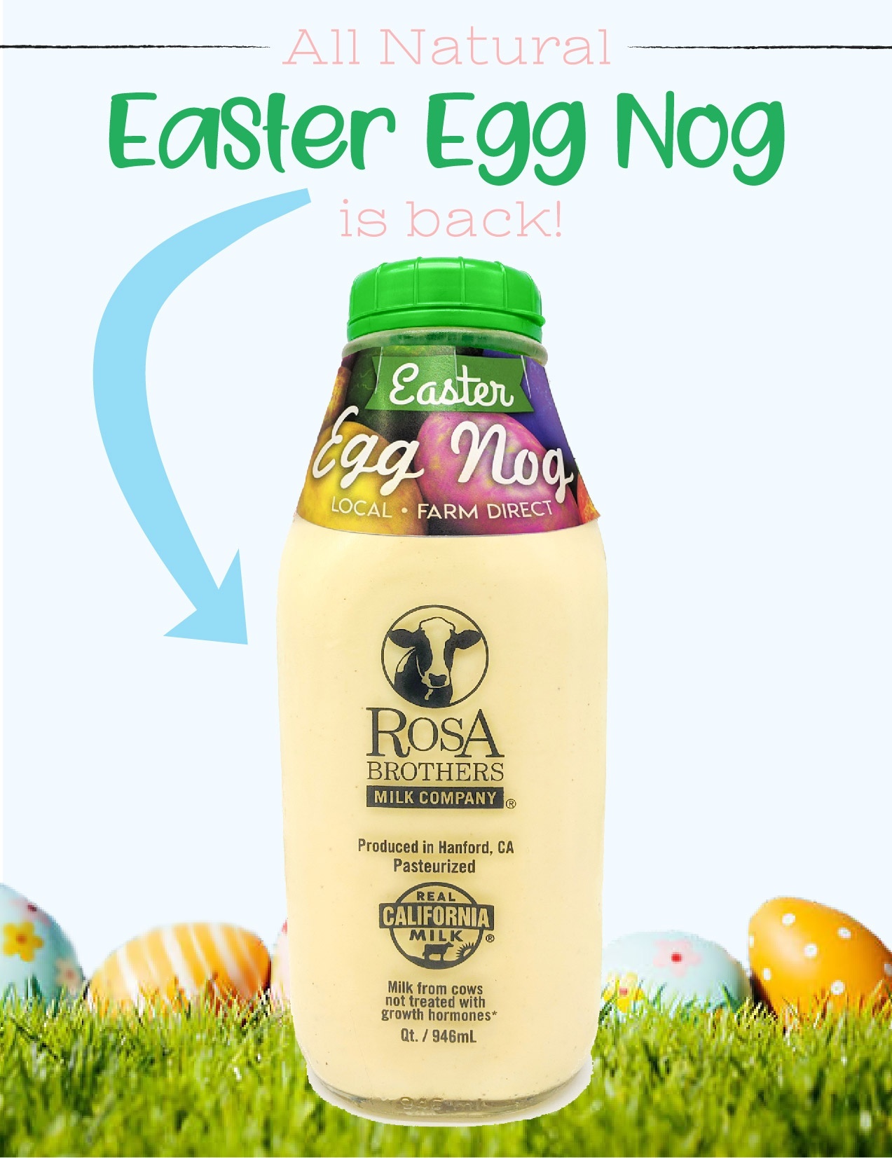 Easter Egg Nog is Here! - Rosa Brothers Milk Company