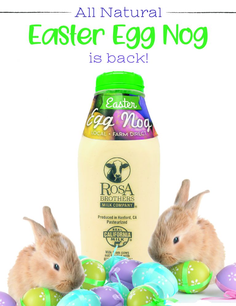 Easter Egg Nog is Back! - Rosa Brothers Milk Company
